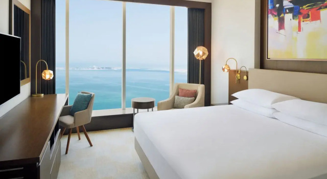 Двухместный полулюкс с частичным видом на море Delta Hotels by Marriott City Center Doha
