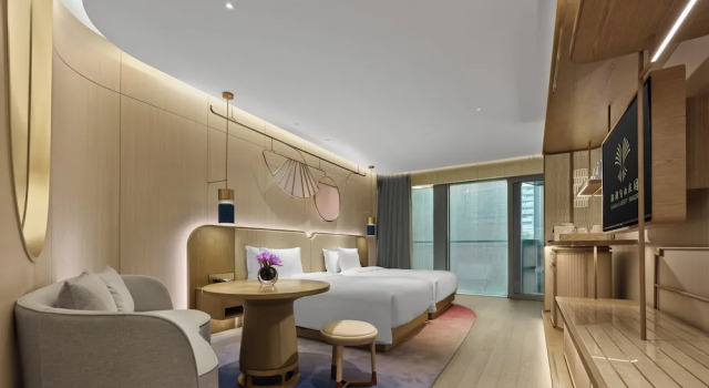 Четырёхместный номер Standard с видом на сад Xianghu Liberty Manor