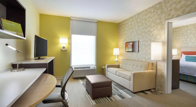Двухместный люкс c 1 комнатой Home2 Suites by Hilton Cartersville