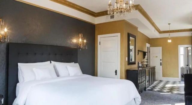 Superior- dobbelt suite med altan Patterson Inn