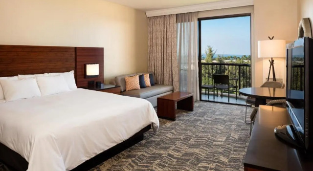 Двухместный номер Palace Accessible с видом на океан Hilton Waikoloa Village