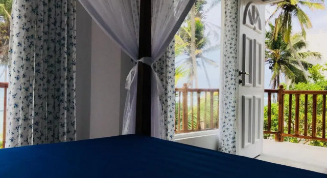 Двухместный номер Deluxe с балконом и с видом на море Maison Dhotes Sanda Beach