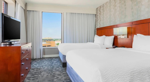Люкс с 1 спальней Courtyard by Marriott Amarillo Downtown