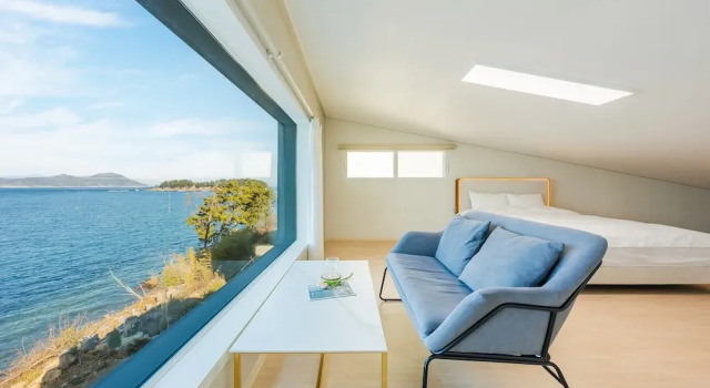 Номер Standard Geoje Daol Pool Villa Pension