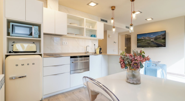 Апартаменты Deluxe с балконом Apartamentos Villa de Plan