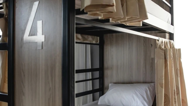 Кровать в общем номере (мужской номер) SLEEP TO FLY HOTEL & HOSTEL suvarnabhumi airport