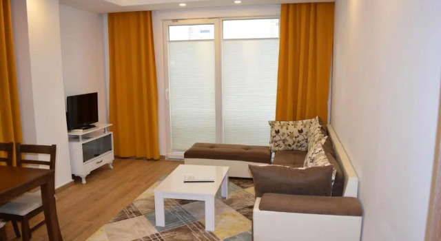 Апартаменты c 1 комнатой Güden-Pearl Apart Hotel , Große Apartments mit Küche , Privater Strand , Ausgezeichnetes Frühstück