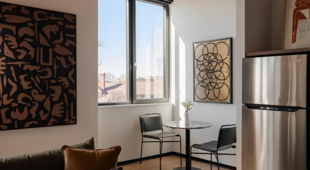 Апартаменты c 1 комнатой Sonder Market Hall Apartments West Loop