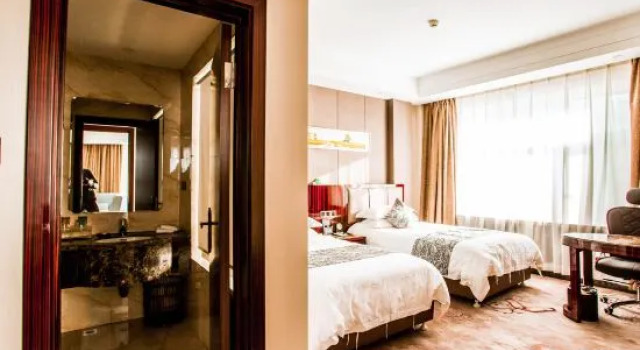Luksusowy suite 2 sypialnie Desheng Hotel