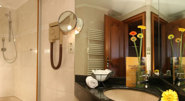 Двухместный номер Comfort с балконом и с видом на сад Hotel Antoniushof