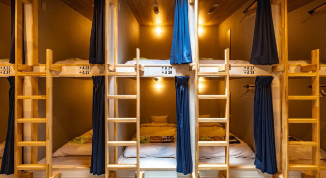 Letto in camerata I-Link Hostel & Cafe Shimanami