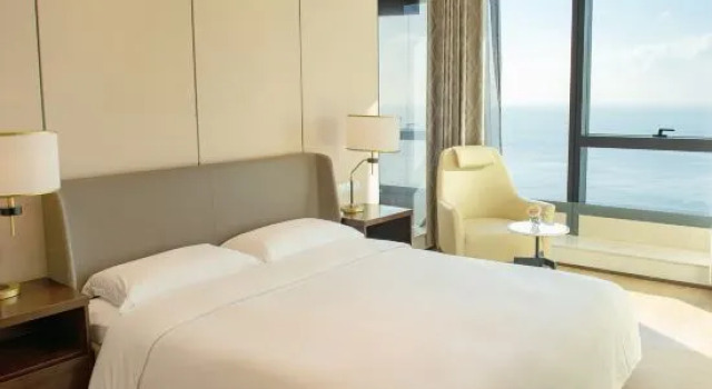 Люкс Executive c 1 комнатой с видом на море Haiyi International Apartment