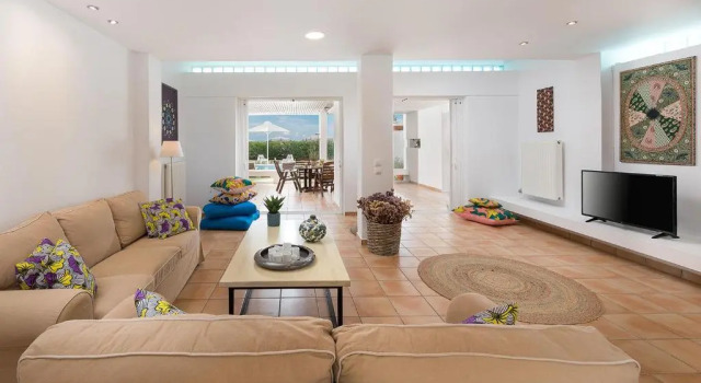 Barbati Beachfront - Pool Villa, Забронировать Вилла Отели периферии Ионических островов с бассейном, Бассейн