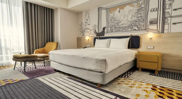 Standard Doppel Zimmer mit Balkon Park City Hotel - Luzhou Taipei