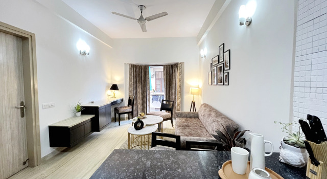 Premium 1Bhk Serviced Apartment By Bedchambers, Забронировать Апартаменты/квартира Апартаменты Гургаон, рядом с Unitech Cyber City, Апартаменты/квартира