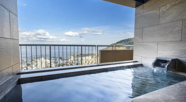 Номер Deluxe с панорамным видом KAMENOI HOTEL Atami