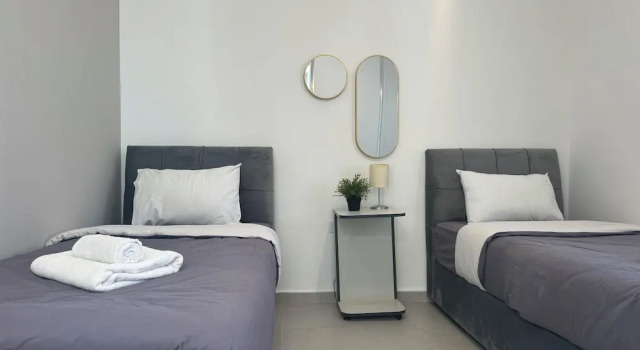 Arrius sea View Caesar Resort 2BR, Varaa Lomakeskus Trikomo (İskele) Northern Cyprus