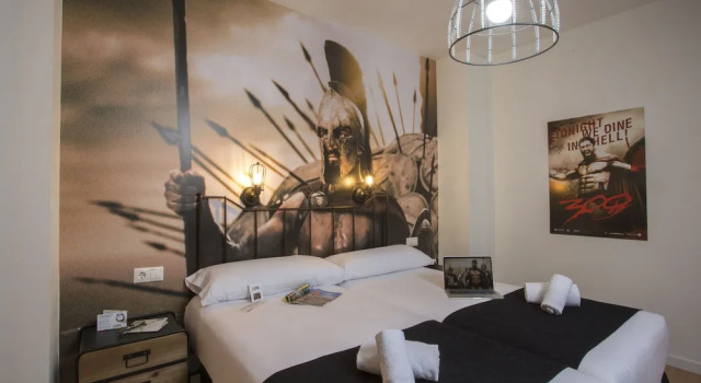 Трёхместный номер Economy Casual del Cine Valencia by Casual Hoteles