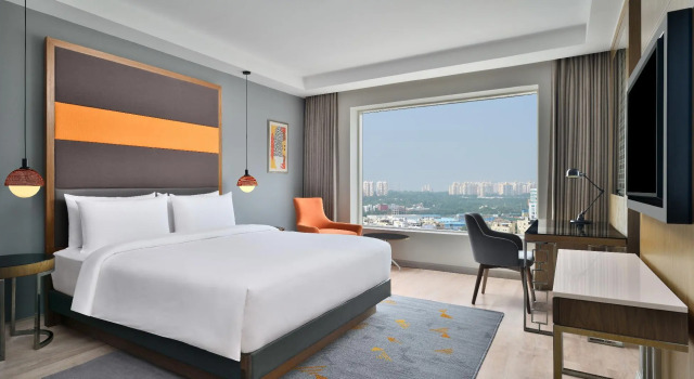 Номер Deluxe Le Meridien Hyderabad