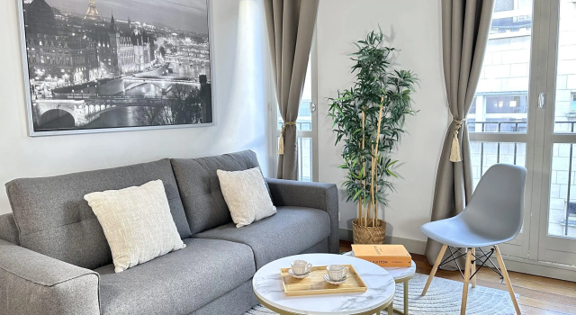 1622 - Le marais - Charming flat, Забронировать Отель Париж Иль-де-Франс, рядом с Станция метро Richard Lenoir