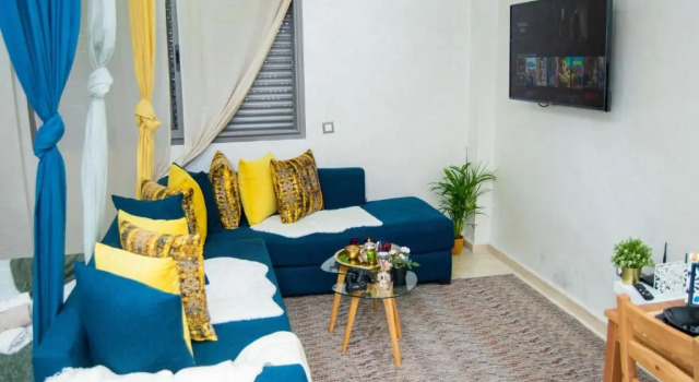 Studio Cozy Parc Mohammedia, Rezervasyon Otel Doukkala-Abda otoparklı oteller, Otopark