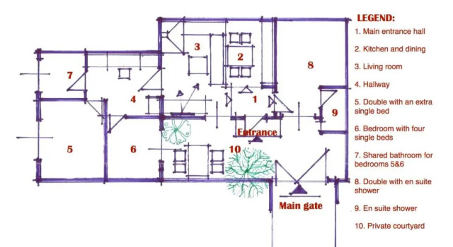 Номер Standard Guesthouse 7even