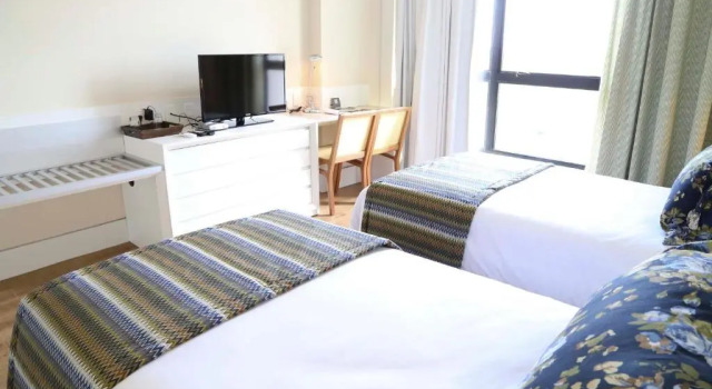 Двухместный номер Vitória Hotel Convention Paulínia
