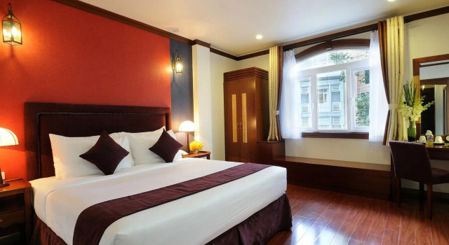 Номер Deluxe Asian Ruby Boutique Hotel Bùi Thị Xuân