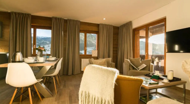 Апартаменты с 2 комнатами Les Portes de Megève