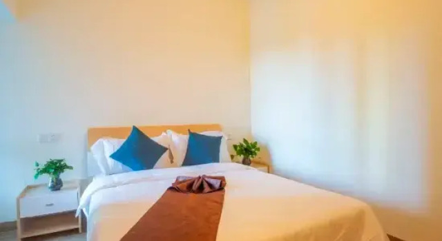 Люкс с 3 комнатами с видом на море Manju Meisu Hotel (Qionghai Boao Baolian City Branch)