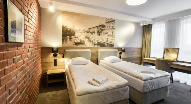 Номер Deluxe Strzelnica Hotel i Restauracja