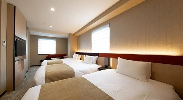 Трёхместный номер nippori hotel harmony