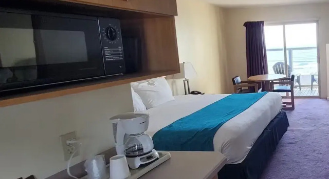 Студия с балконом и oceanfront Seahorse Oceanfront Lodge