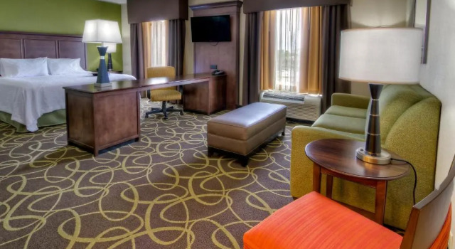 Двухместный люкс Hampton Inn & Suites Rochester/Henrietta