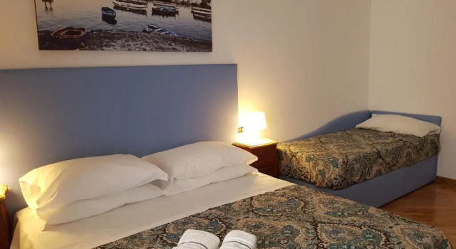 Трёхместный номер Deluxe с видом на море Di Palma Suite