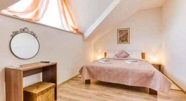 Апартаменты с 2 комнатами Apartmani Leptir