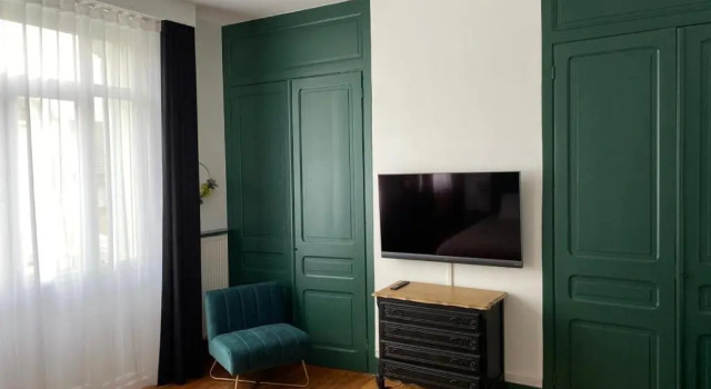 Номер Deluxe Gîte La Villa Perroy à proximité de la plage