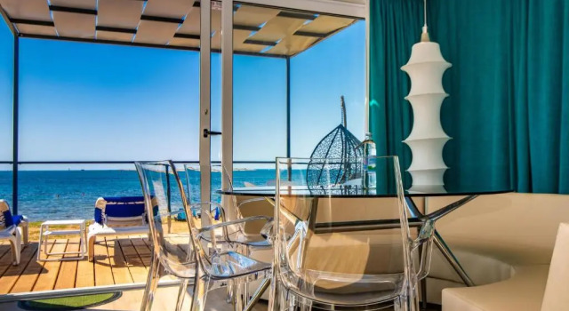 Место под палатку с 2 комнатами с видом на море Arena Grand Kazela Camping Homes