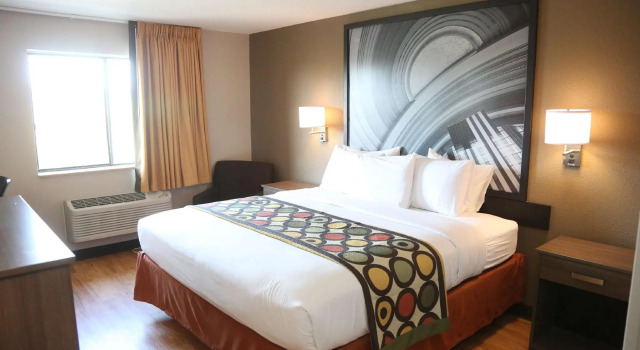 Двухместный номер Standard Super 8 by Wyndham Portsmouth