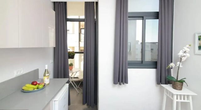 Студия Deluxe с балконом Gabriel Apartments - Jaffa Street - Next To Market