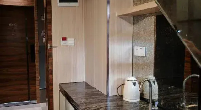 Кровать в общем номере Xiyu international boutique apartment