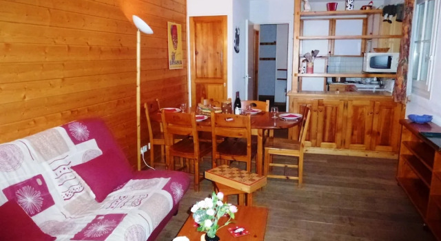 Апартаменты Comfort с 2 комнатами с балконом Flaine Reservation