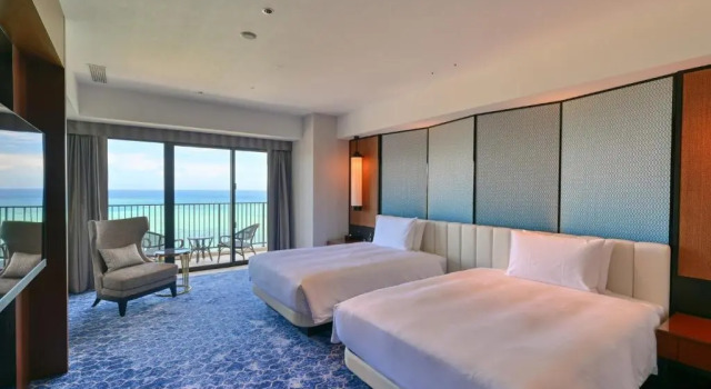 Двухместный люкс Deluxe Ryukyu Hotel & Resort Nashiro Beach