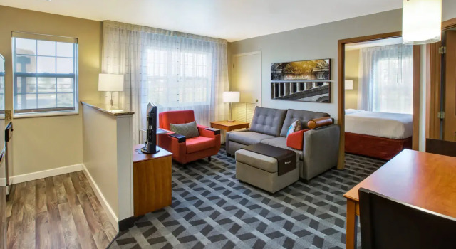 Люкс с 2 комнатами TownePlace Suites Detroit Sterling Heights