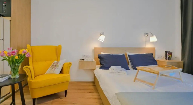 Студия Cosy and Stylish Studio next to Sofia's Central Market Hall