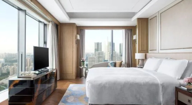 Клубный люкс c 1 комнатой с красивым видом из окна The Langham, Hefei