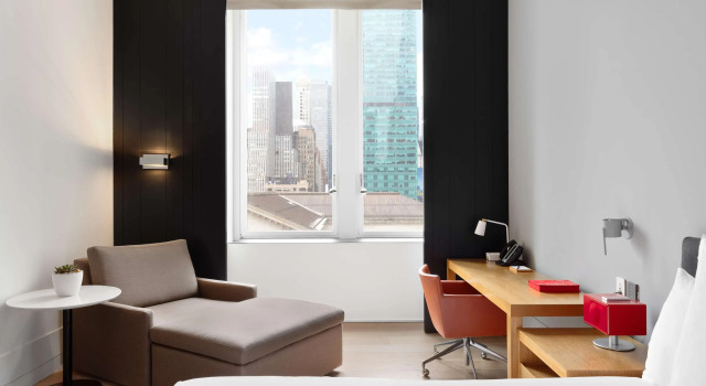 Двухместный номер Deluxe с видом на город Andaz 5th Avenue, By Hyatt