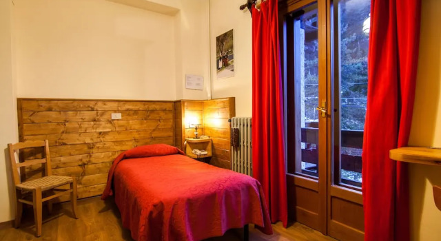 Одноместный номер Standard с балконом Hotel Garnì Mille Pini