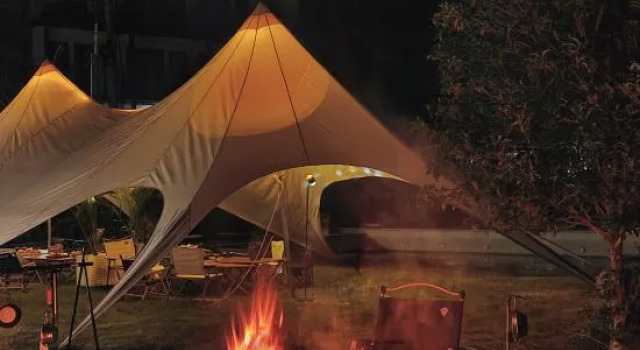 Yehexi·Samar Xingxi Camping·Private Tang Hot Spring Wild Luxury Homestay, Prenota Hotel Hotel a Huzhou con piscina, Piscina