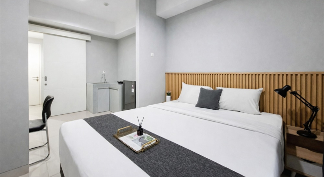 Serene Studio At The Ayoma Apartment, Réserver Appartement South Tangerang 